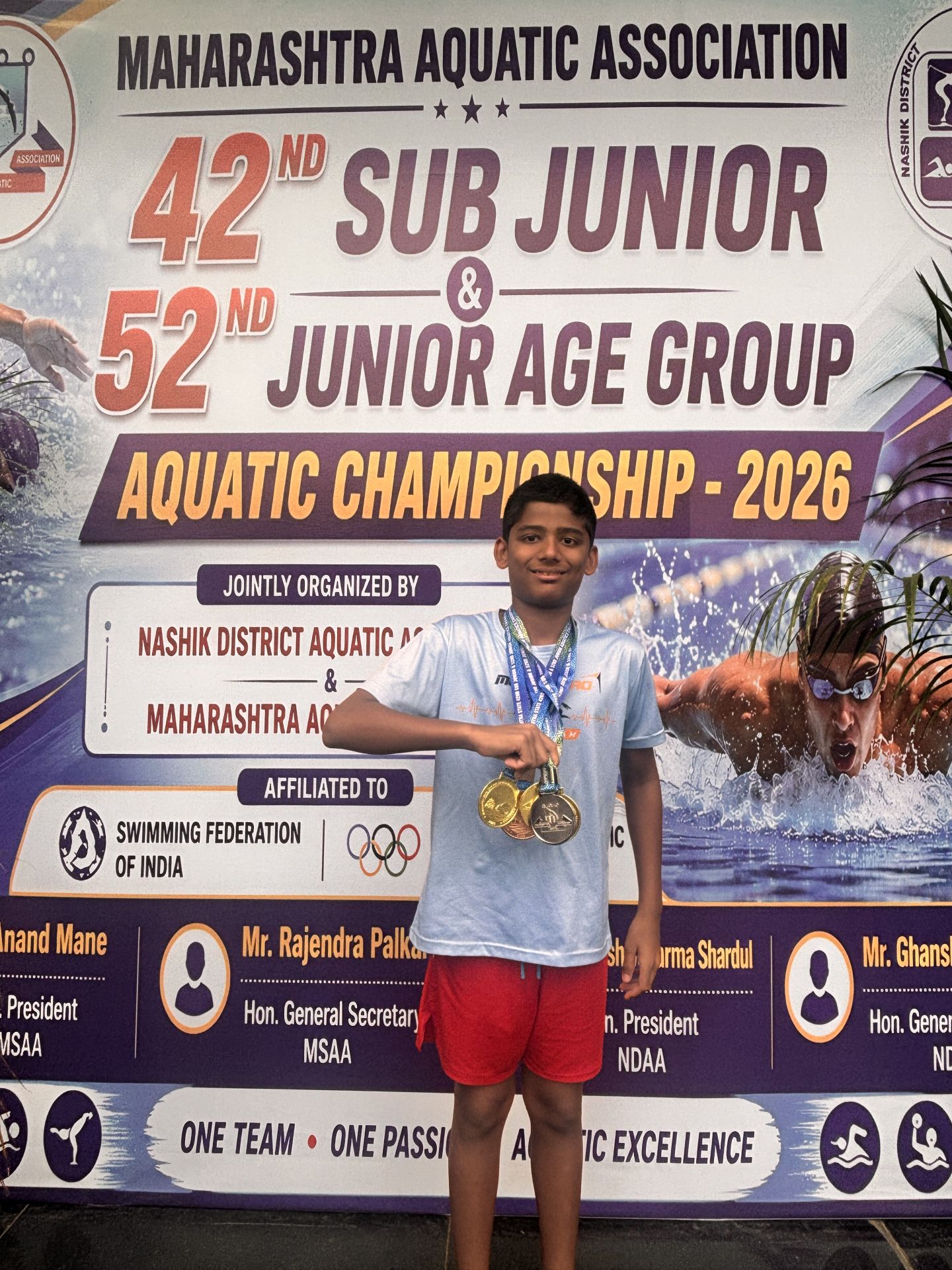State-Level Glory for Ahaan Dave