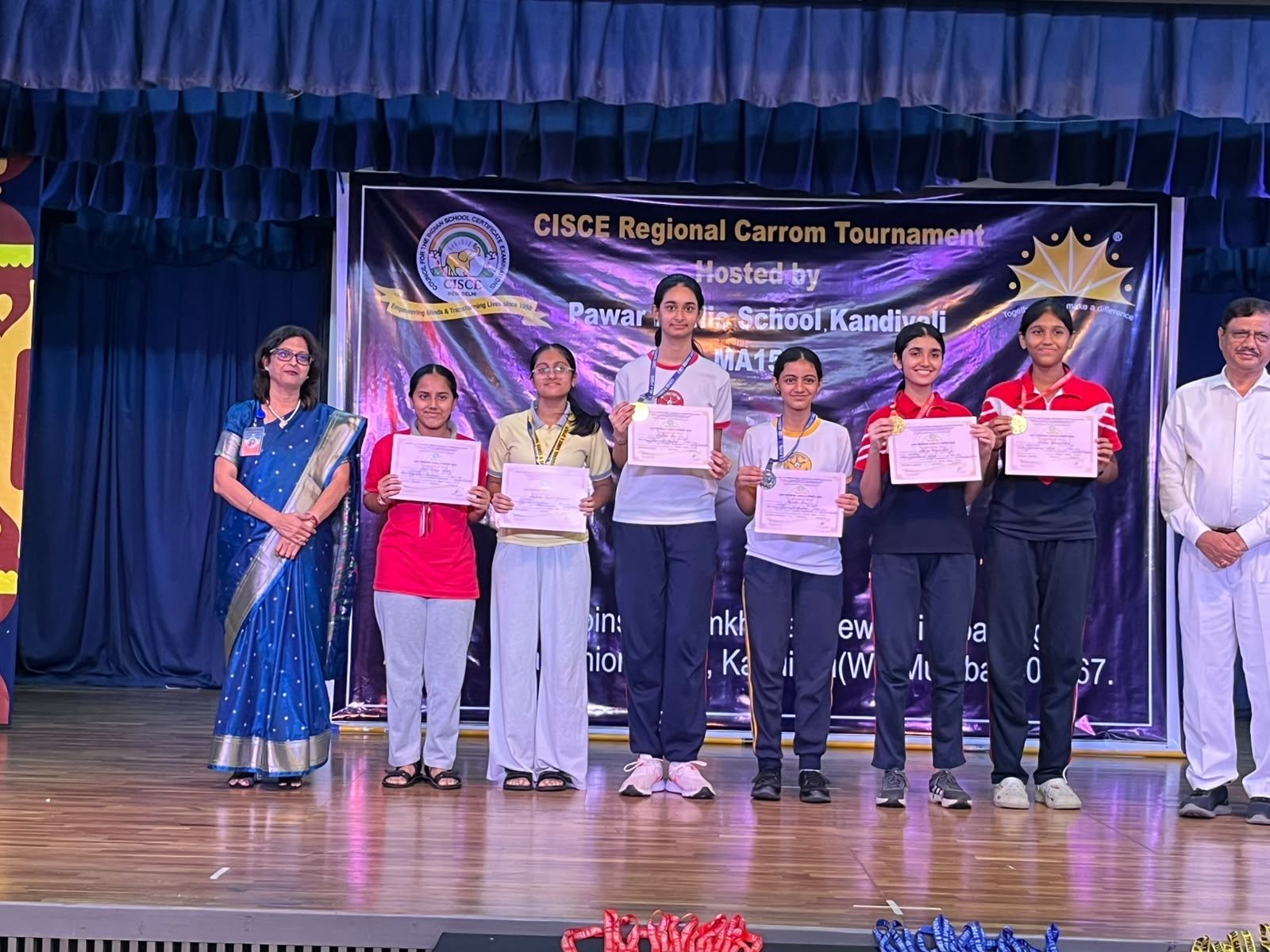 Carrom Champions Make AVM Proud at the Regional CISCE Carrom Tournament 2026