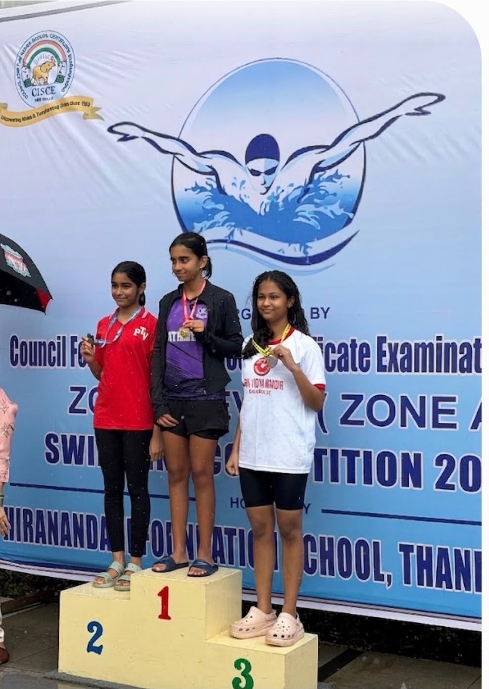  Making Waves at the CISCE Zonal Swimming Championship!