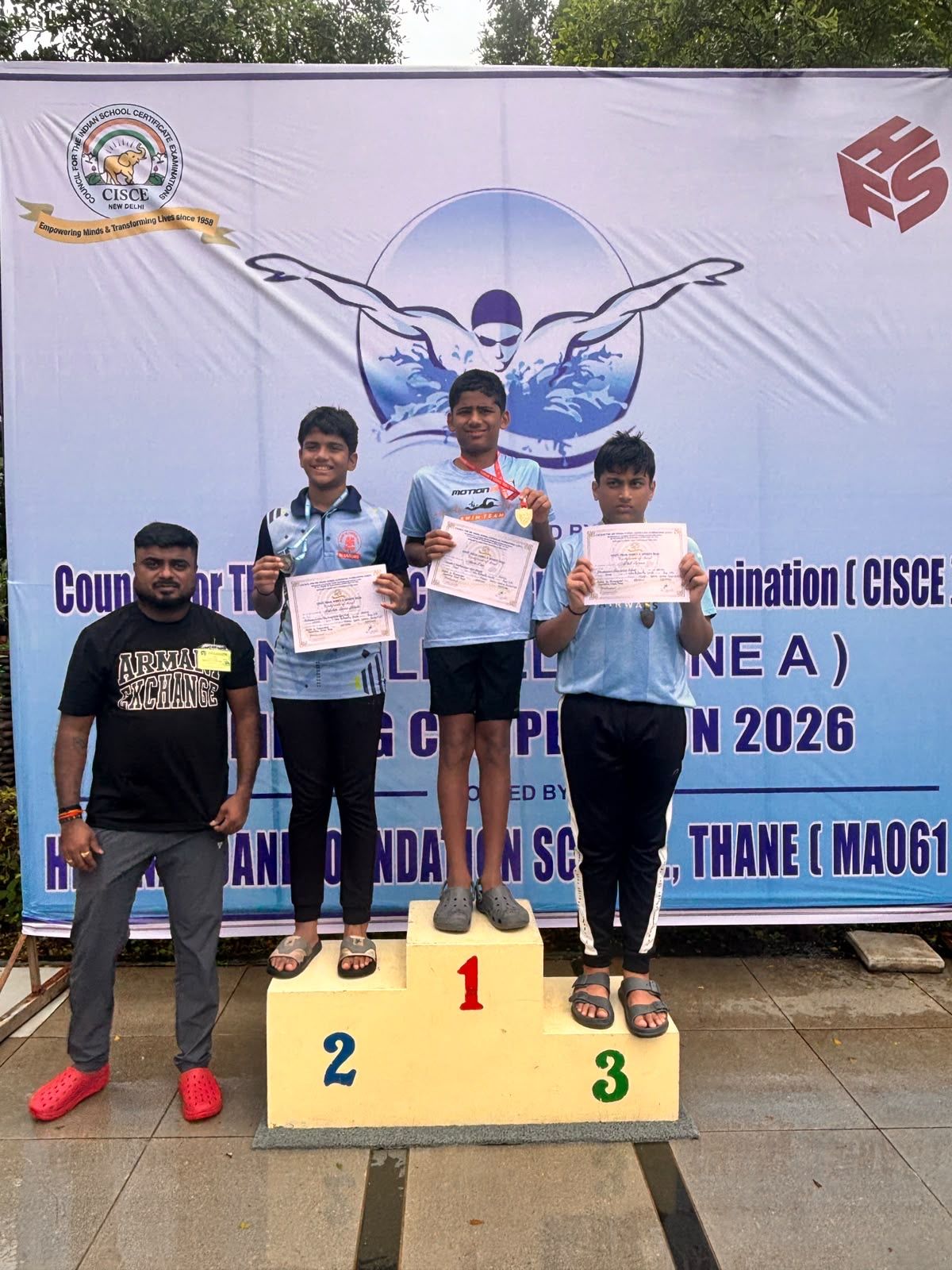  Making Waves at the CISCE Zonal Swimming Championship!