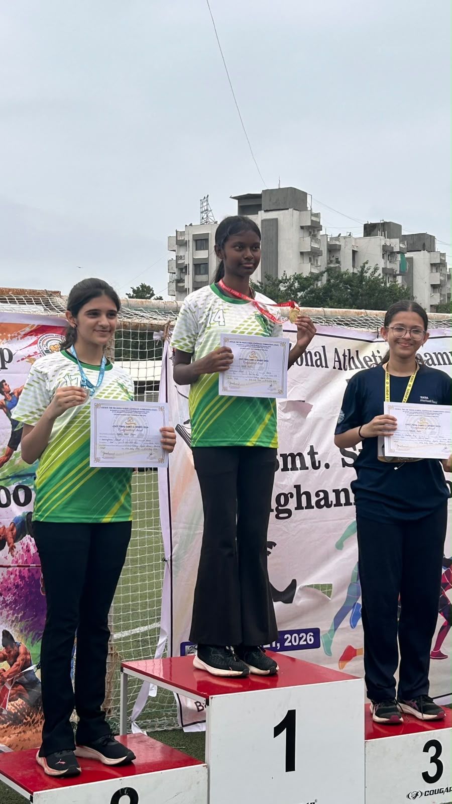 Flying High at the CISCE Athletics Championship! 
