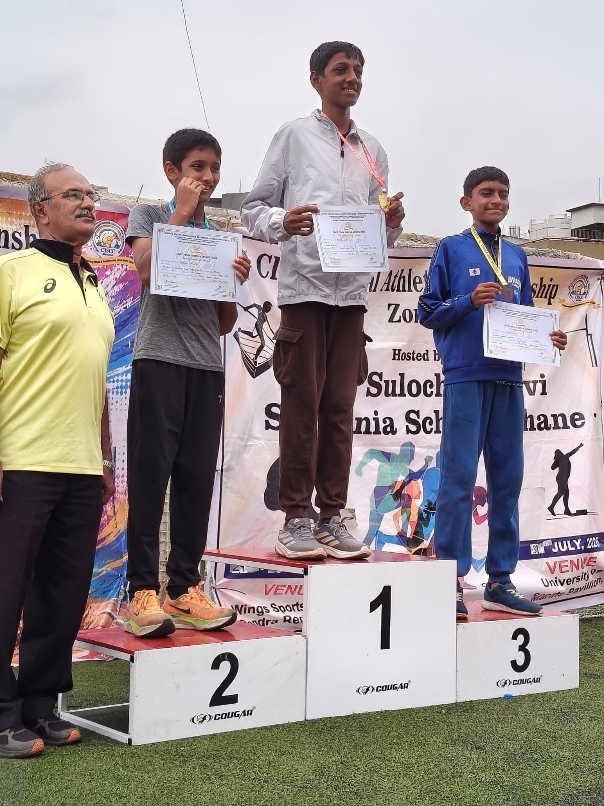 Flying High at the CISCE Athletics Championship! 