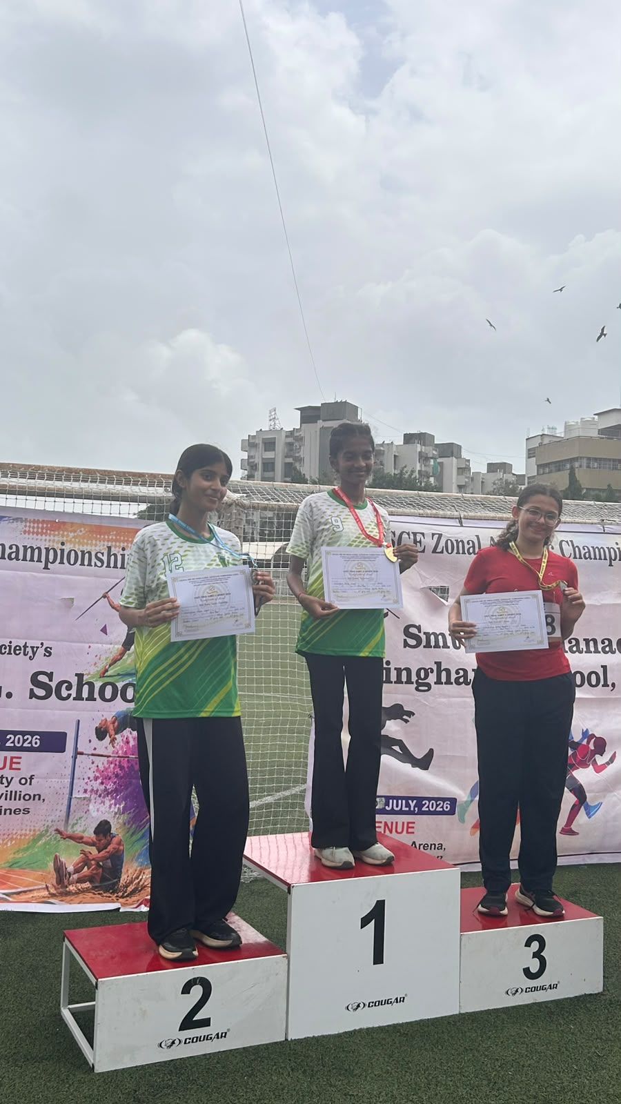 Flying High at the CISCE Athletics Championship! 