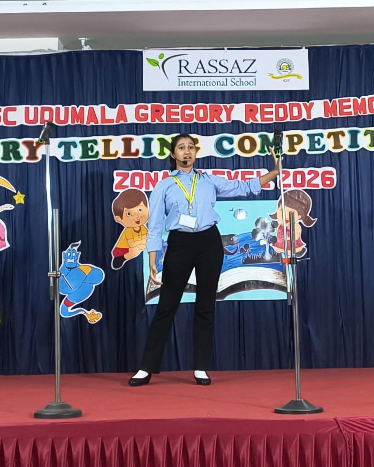 Young Storyteller Shines at ASISC Literary Event