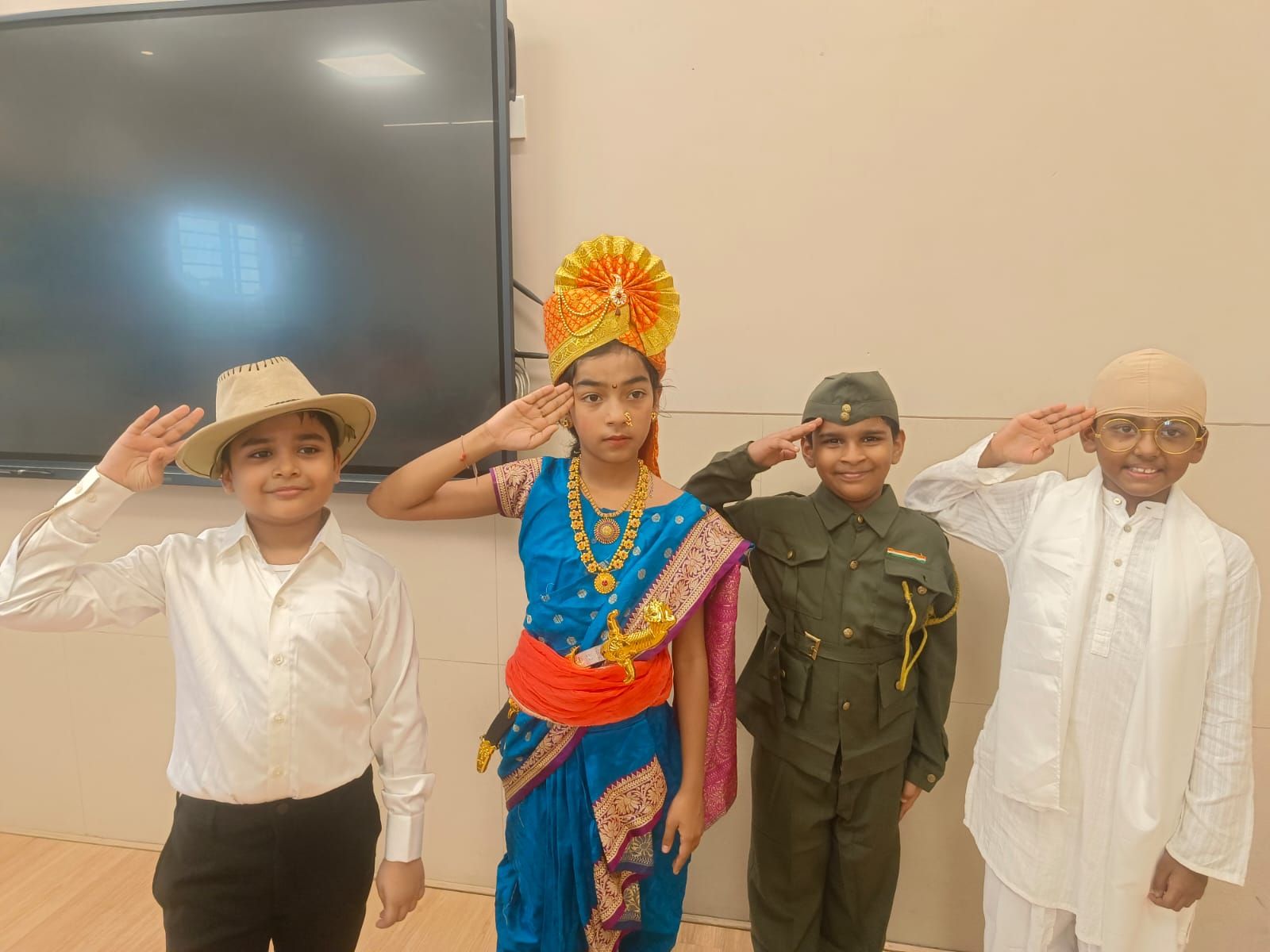 Independence Day Assembly – Class IV A