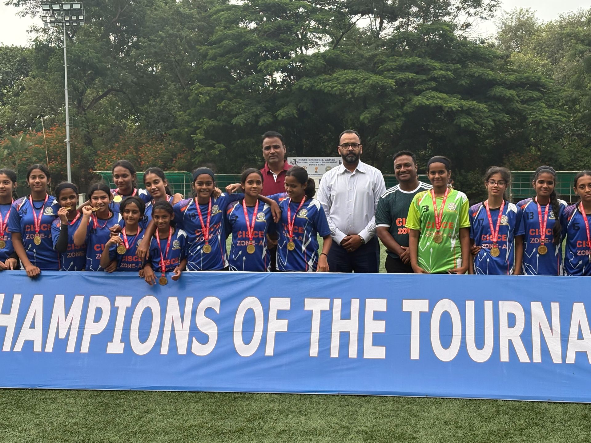 Aarna Chavan Shines at the National Level in Football and Kho-Kho