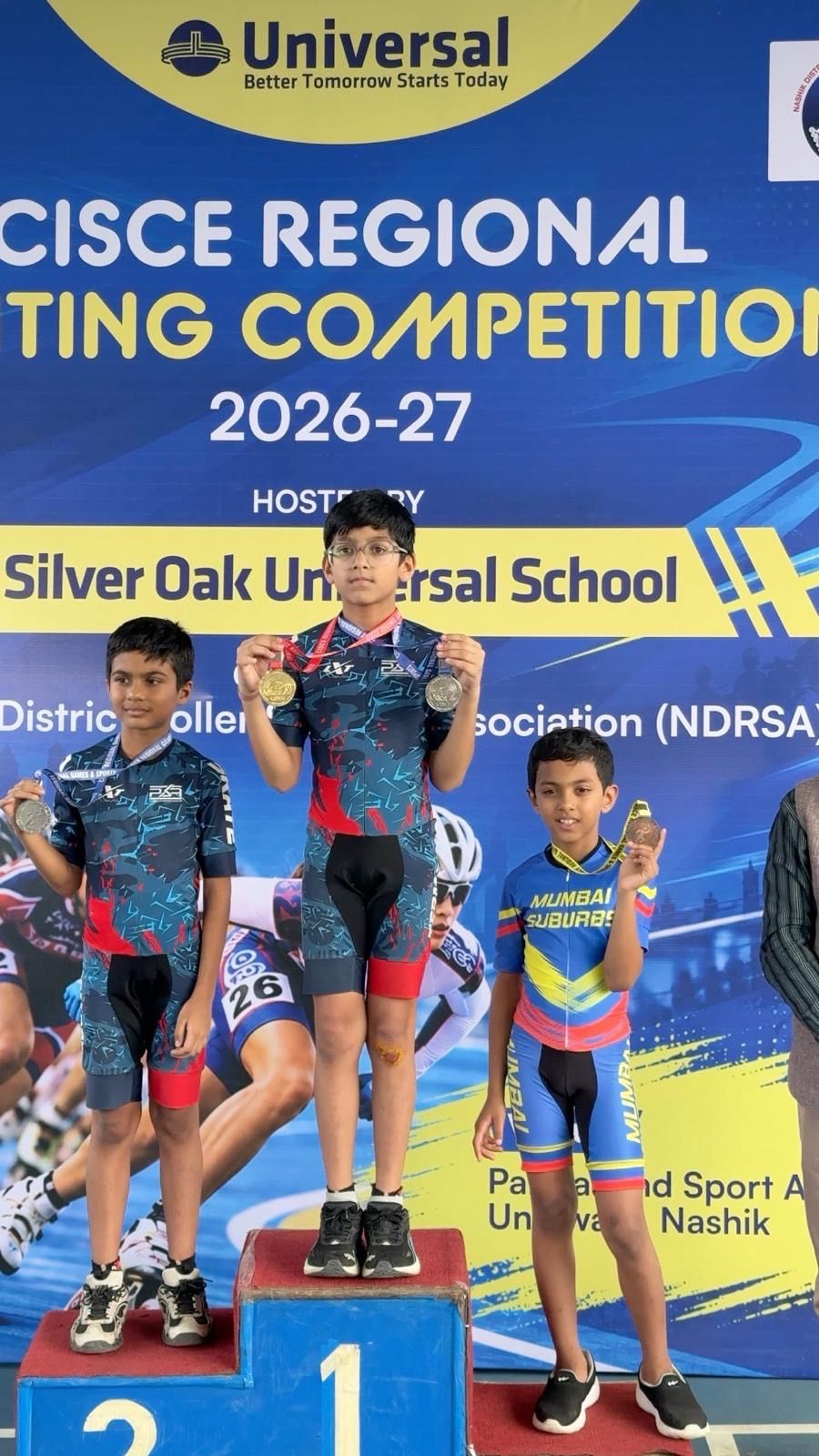 Double Gold for Anvita at the Skating Regional Competition!