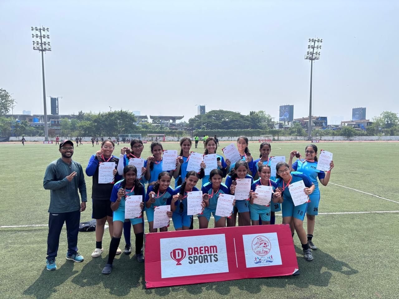 A Podium Finish for Our Under-14 Girls’ Football Team!