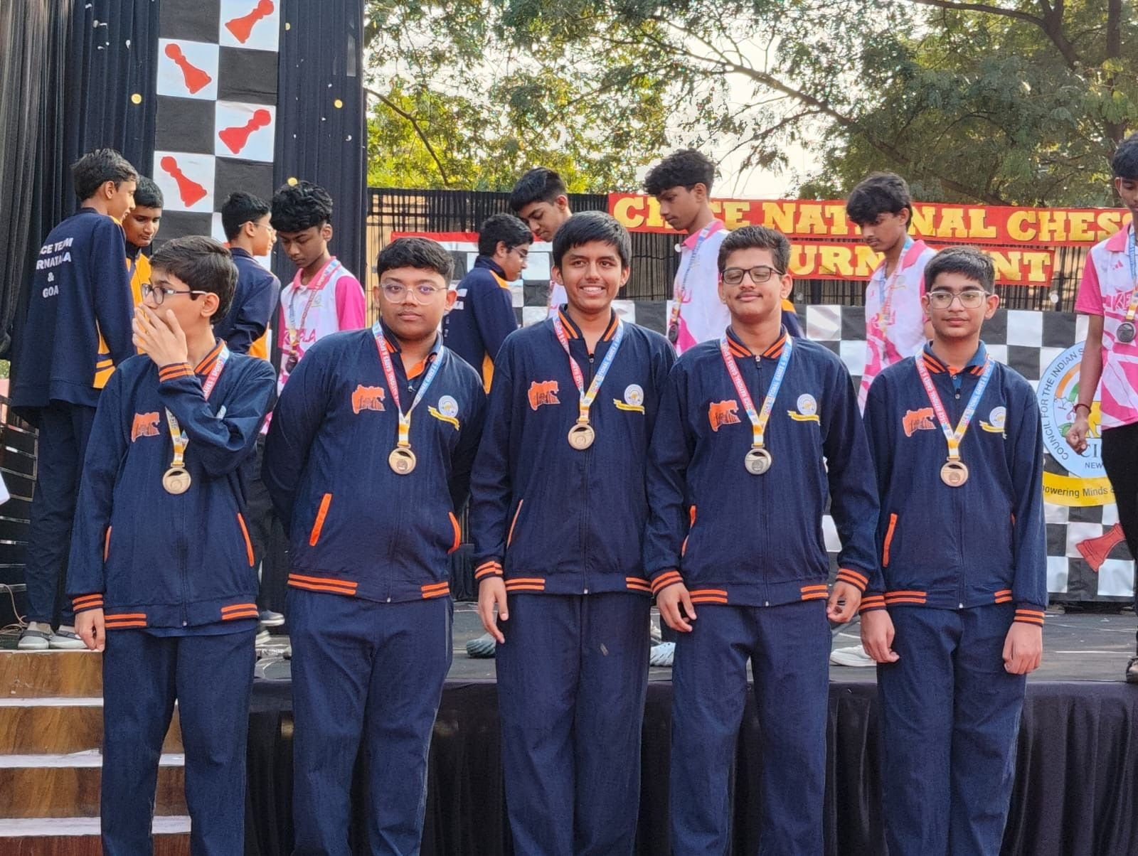 Gold for Maharashtra at the National Chess Championship!