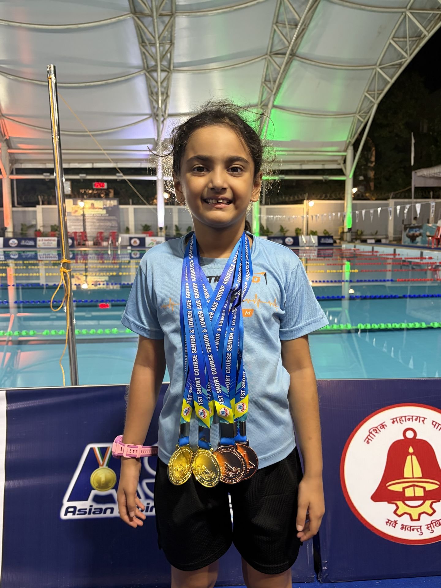Making Waves of Success: Nivriti’s Four-Medal Triumph!