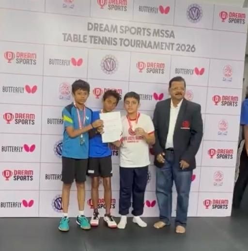 Silver Success at the MSSA Table Tennis Tournament!