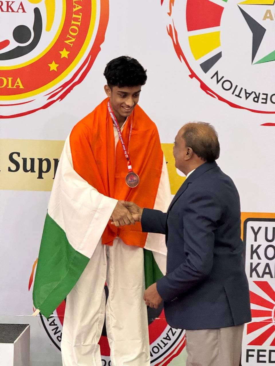 Double Bronze Glory at the 8th WGKF World Goju Ryu Championship 2026!